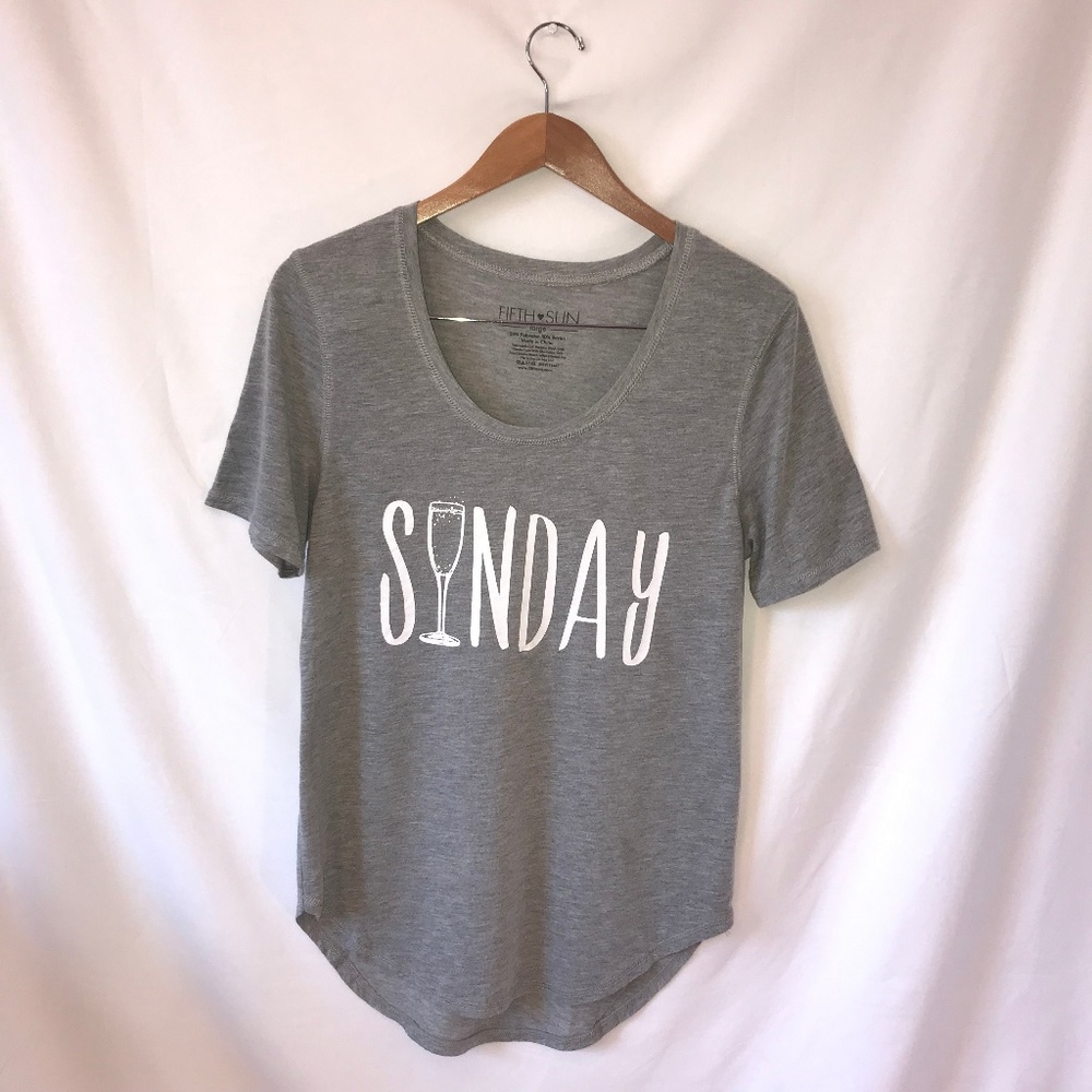 Fifth Sun - Sunday graphic Tee - Size Large